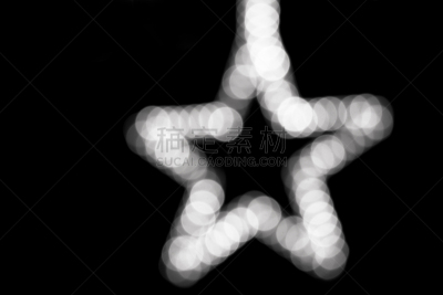 一个物体,照明设备,夜晚,星形,运动模糊,装饰品,高对比度,暗色,摇晃镜头,视力