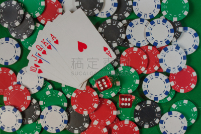 同花大顺,扑克,牌桌,纸牌,机遇,代币,图像,机会游戏,组物体,赌场