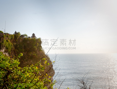 乌鲁瓦度,巴厘岛,寺庙,印度尼西亚,水,水平画幅,无人,夏天,户外,石头