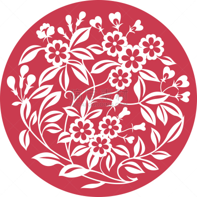 中国,花纹,部落艺术,剪纸,传统,圣诞装饰,纸,洞,部分,圣诞装饰物