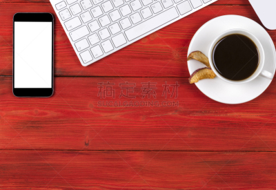 书桌,计算机键盘,显示器,无线技术,办公室,数字化显示,空的,桌子,木制,鼠