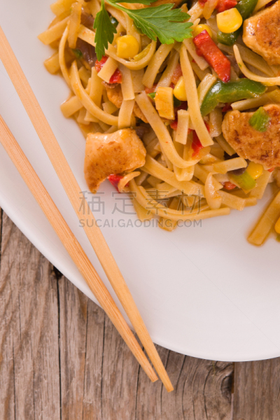 传统,蔬菜,韭,配方,清新,焖菜,香料,食品,泰国,中国食品