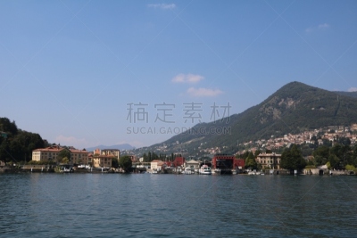 科摩湖,伦巴第大区,夏天,意大利,科摩,卡洛塔别墅,蒙特,意大利语,养鱼场