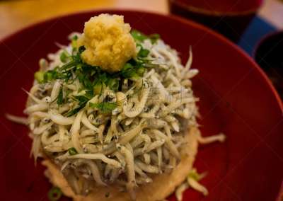 镰仓市,日本食品,米,小的,日本,鱼类,在上面,运动茄克,生姜,传统