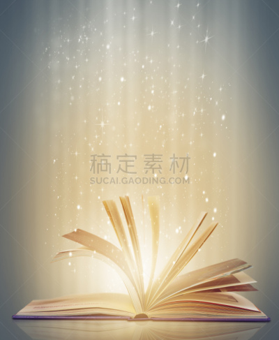 飘然,地球形,图画书,讲故事,童话故事,魔术师,开着的,书,男巫,垂直画幅
