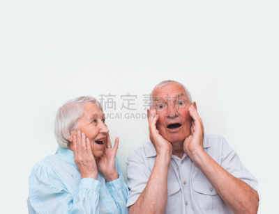 惊奇,老年伴侣,提举,衰老过程,古老的,家庭生活,生日,男性,仅成年人,妻子