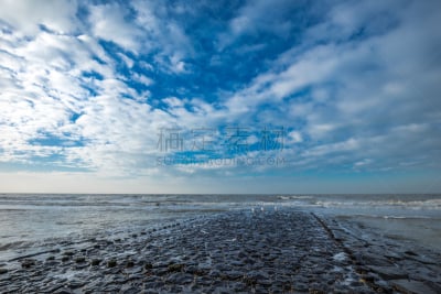 天空,荷兰,风景,蓝色,波浪,荷兰佩滕,德国北海地区,水,美,水平画幅