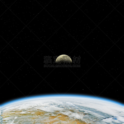 太空,钻石形,留白,地球日,夜晚,月亮,美洲,北美,黑色背景,全球通讯