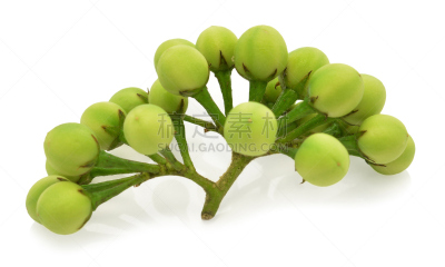 豌豆,白色背景,嘘走,粘果酸浆,茄科植物,茄科,蔬菜,比例,食品,泰国