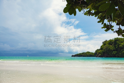沙子,海滩,鸡尾酒,自然美,水,天空,美,水平画幅,无人,早晨