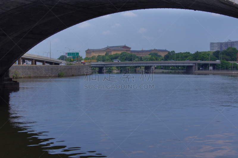 河流,费城,水,水平画幅,无人,舒约契尔河,桥,背景,摄影,旅行