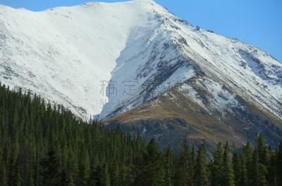 雪山,山脉,极限运动,特写,阿斯彭,美,洛矶山脉,水平画幅,高视角,山