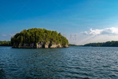张伯伦湖,热带气候,云,湖,河流,夏天,户外,天空,自然,风景