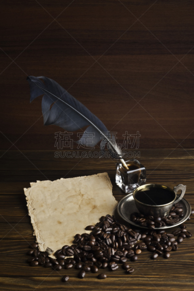 咖啡杯,仁,饮料,复印机,菜单,暗色,美术工艺,杯,边框,烤的