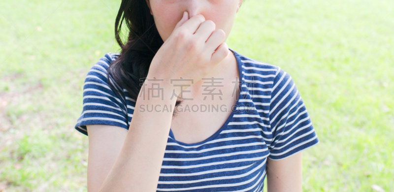 臭,女人,美,留白,芳香的,水平画幅,美人,伴侣,人的鼻子,日本人