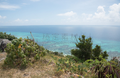 风景,岛,鸡尾酒,水,天空,高视角,澳大拉西亚,海岸地形,山脊,热带灌木