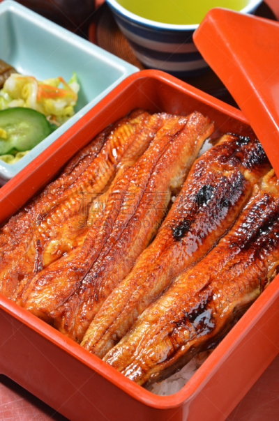 米,鳗重,淡水鳗鱼,垂直画幅,饮食,午休时间,日本,海产,高级西餐,开胃酱
