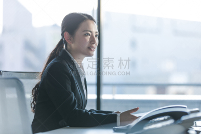 办公室,工作场所,女商人,表现积极,概念,套装,仅成年人,日本人,工作面试,青年人