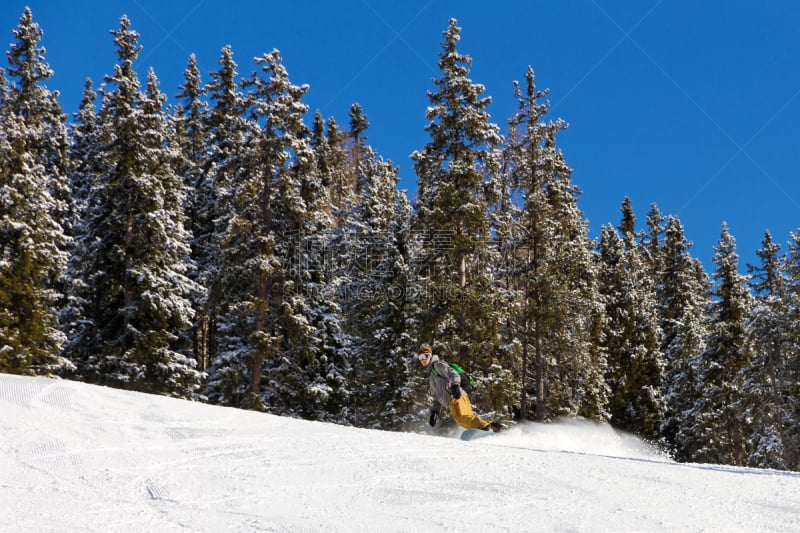 滑雪板,克隆普拉茨,布鲁内克,天空,休闲活动,雪,滑雪坡,仅男人,仅成年人,自由