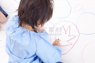 女孩,羊皮纸,绘画艺术品,雷焦艾米利亚,幼儿园,水平画幅,进行中,人,婴儿,围裙