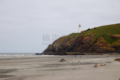 北岬灯塔,州立公园,绝望角,天空,悬崖,水平画幅,地形,沙子,人,建筑外部