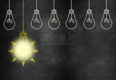 电灯泡,好主意,绘画插图,脑风暴,商务策略,领导能力,新的,灵感,节能灯泡,水平画幅