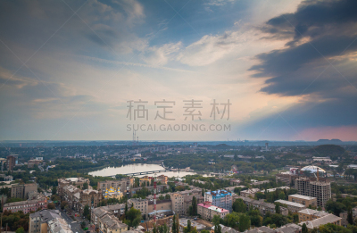 都市风景,bird's eye,伦敦城,顿涅茨克,天空,地名,水平画幅,夜晚,无人,户外