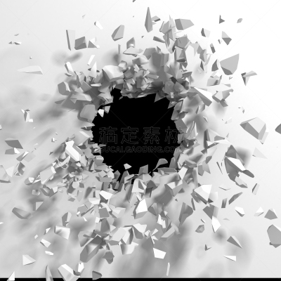 洞,白色,破碎的,黑色,石墙,商务,自由,砖,裂片,坏掉的