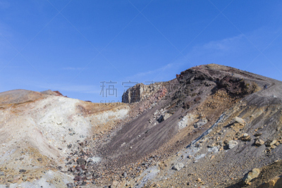北,火山,瑙鲁赫伊山,熔岩,火山地形,天空,公园,褐色,水平画幅,雪