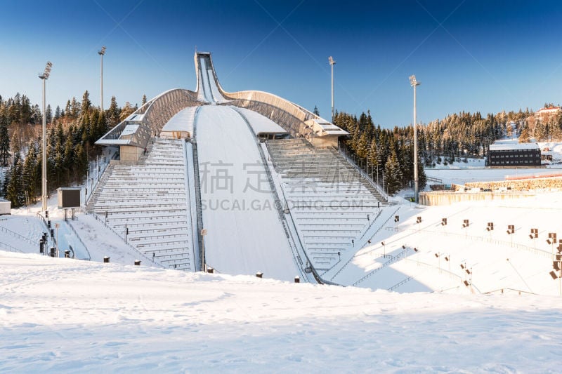 奥斯陆,滑雪雪橇,现代,贺美科伦,豁出去了,霍尔门科伦滑雪竞技场,冬季运动会,国内著名景点,挪威,国际著名景点