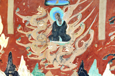 壁画,式样,莫高窟,敦煌,丝绸之路,灵性,美人,纹理效果,古老的