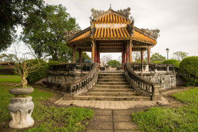 顺化,宝塔,花园路,承天顺化,花盆,园艺展览,盆栽植物,世界遗产,台阶,水平画幅