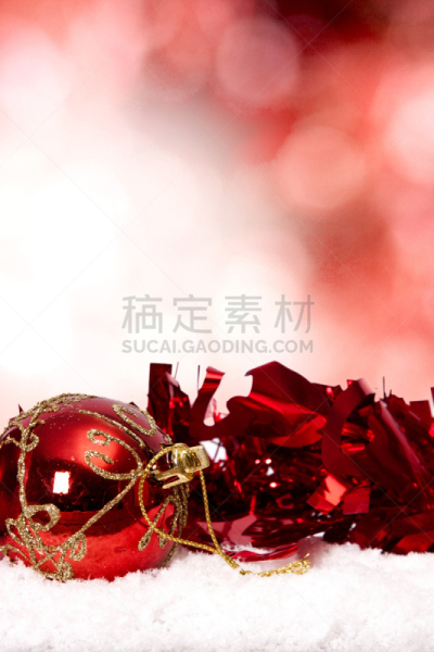 垂直画幅,留白,圣诞卡,雪,无人,圣诞树,圣诞礼物,图像,特写