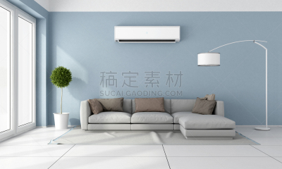 空调,起居室,褐色,水平画幅,墙,无人,地毯,灯,家具,现代