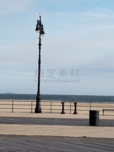 散步道,海滩,都市风光,旅途,厚木板,大西洋,户外,晴朗,自然,白昼