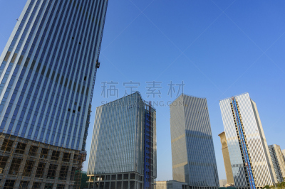 现代,鹭管鱼,建筑工地,建筑外部,办公室,天空,留白,地名,水平画幅,无人