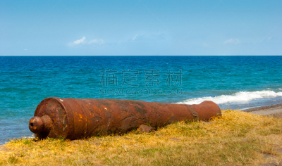 海滩,法国海外领土,水平画幅,沙子,圣皮耶,户外,太阳,波浪,2015年