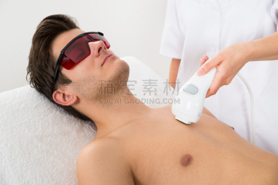 男人,职业,激光手术,胸毛,医用激光器,除痣,蜜蜡脱毛,微晶换肤术,胸部,美