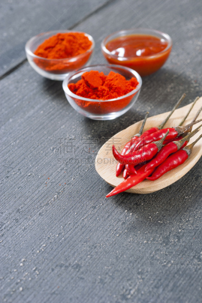 辣椒,hungarian wax辣椒,红辣椒粉,木匙,蔬菜,暗色,香料,厚木板,食品,辣椒粉