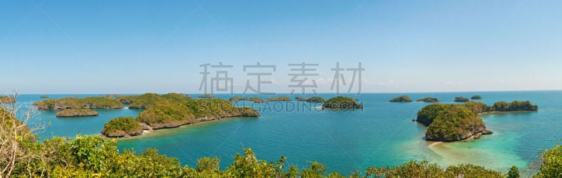 菲律宾,岛,国家公园,自然,天空,公园,水平画幅,沙子,无人,蓝色