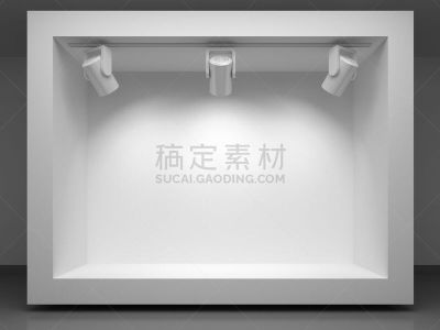 三维图形,聚光灯,书架,报亭,货亭,柜子,快餐车,架子