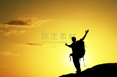 山,在上面,男人,塔沃里特,施蒂利亚,有毒废物,滨海阿尔卑斯,登山杖,水平画幅,夏天