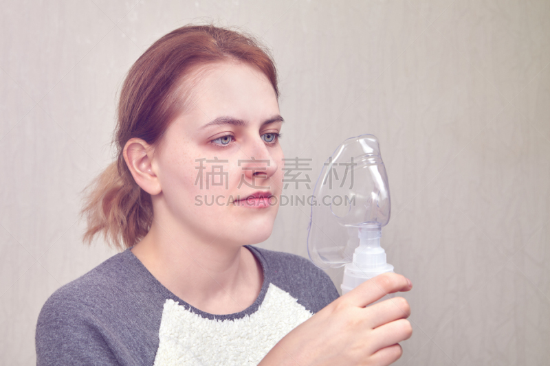 呼吸系统,雾化器,停止手势,室内管弦乐队,成年的,仅成年人,青年人,人类肺脏,支气管树