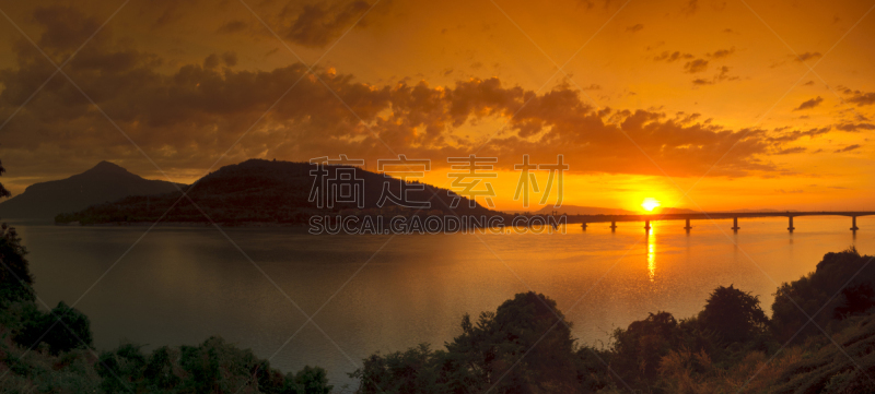 巴色,桥,天空,水平画幅,地形,无人,全景,城市天际线,曙暮光,黄昏