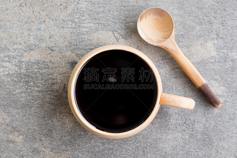 咖啡,杯,木制,热,烤咖啡豆,褐色,水平画幅,无人,茶碟,古老的