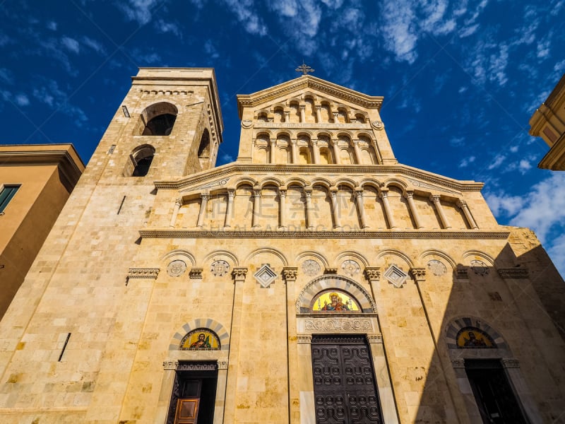 Santa Maria cathedral in Cagliari (hdr)