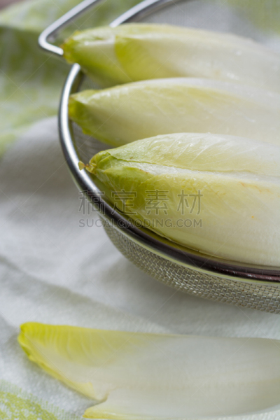 菊苣,清新,沙拉,酸味,生食,比利时,垂直画幅,素食,无人,开胃品