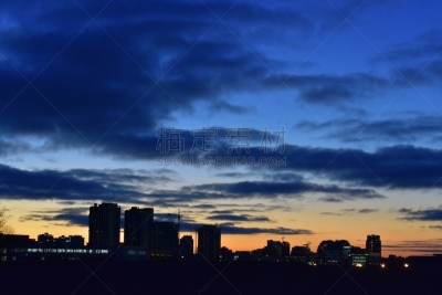 城市天际线,色彩鲜艳,滑铁卢火车站,图像,美,加拿大,日光,无人,光,安大略省