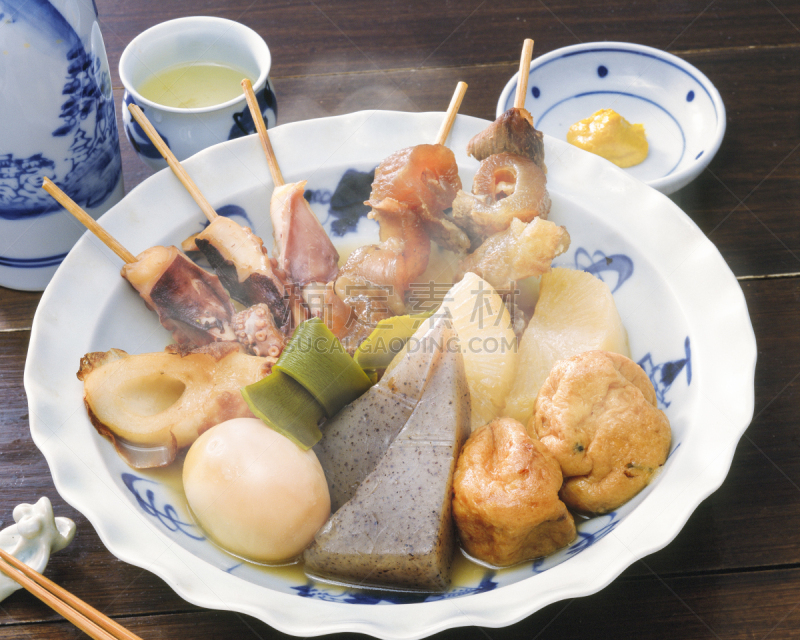 关东煮,含酒精饮料,鱼糕,世界遗产,日本青酒,图像,日本料理,旅游目的地,十字花科,水平画幅
