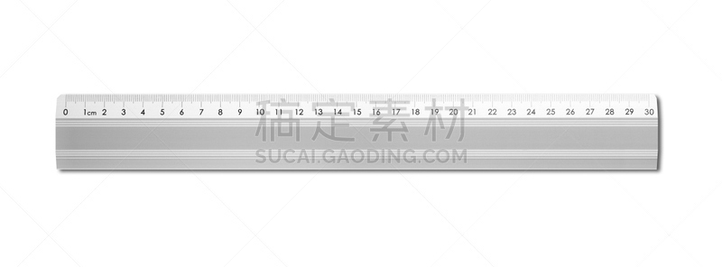 金属,白色背景,尺,分离着色,办公室,绘画插图,留白,水平画幅,艺术品,在边上